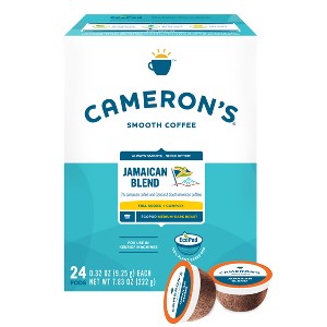 Cameron's Jamaican Blend Medium Dark Roast Coffee - 24ct - 1 of 4