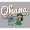 Boy's Lilo & Stitch Rainbow Ohana Hula Dance T-Shirt - 2 of 4