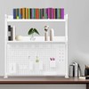 YIYIBYUS Desktop Bookshelf, Multipurpose Clip-on Desk Organiser, Countertop Bookshelf - 2 of 4