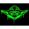 Men's Star Wars Halloween Dripping Jedi Master Yoda Pull Over Hoodie - 2 of 4