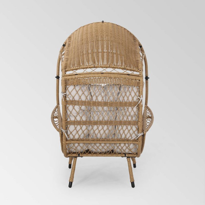 Malia Wicker Standing Basket Chair - Christopher Knight Home, 6 of 11