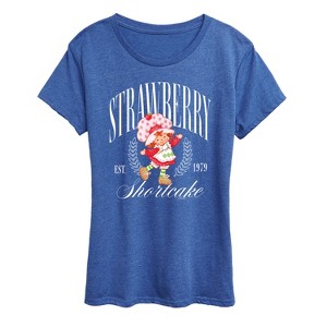 Women's - Strawberry Shortcake - Collegiate Short Sleeve Graphic T-Shirt - 1 of 4