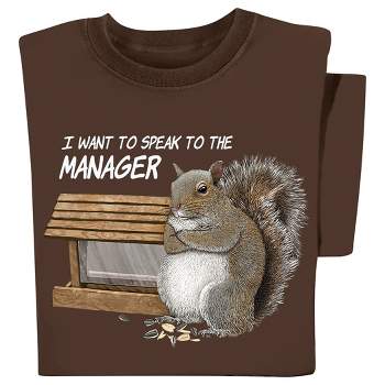 Collections Etc Squirrel Manager T-shirt