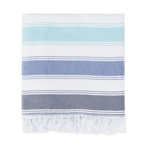 Arkwright Sand Free Beach Towel - 100% Cotton, Striped Design Options - Extra Large 35 x 75 - 1 of 4