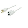 Woods 13' Indoor White Extension Cord : Target