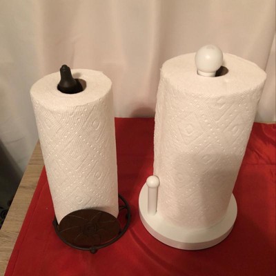 Stainless Steel Paper Towel Holder Black - Threshold™