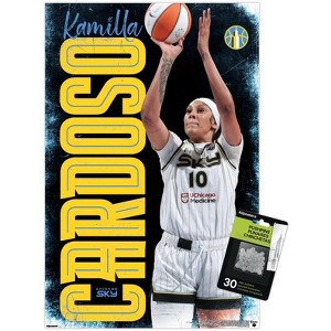 Trends International WNBA Chicago Sky - Kamilla Cardoso 25 Unframed Wall Poster Prints - 1 of 4