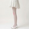 Anna-Kaci Women's Sheer Gradient Tights with Soft Blush Tone and Smooth Stretch Fit - Pink - 3 of 4