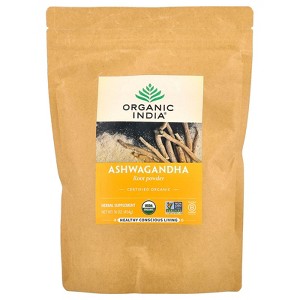 Organic India Ashwagandha Root Powder, 16 oz (454 g) - 1 of 2