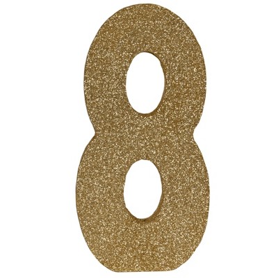 Beistle 3-D Glittered Centerpiece, 8" x 8" x 1", (1/Pkg)