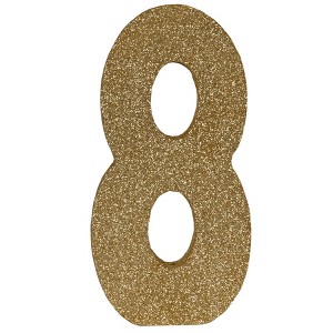 Beistle 3-D Glittered Centerpiece, 8" x 8" x 1", (1/Pkg) - 1 of 4