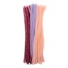 John Bead Fluffy Pipe Cleaners Chenille Stems for Art School Craft Supplies, 12in x 6mm Princess Mix 100 Pieces - 3 of 3