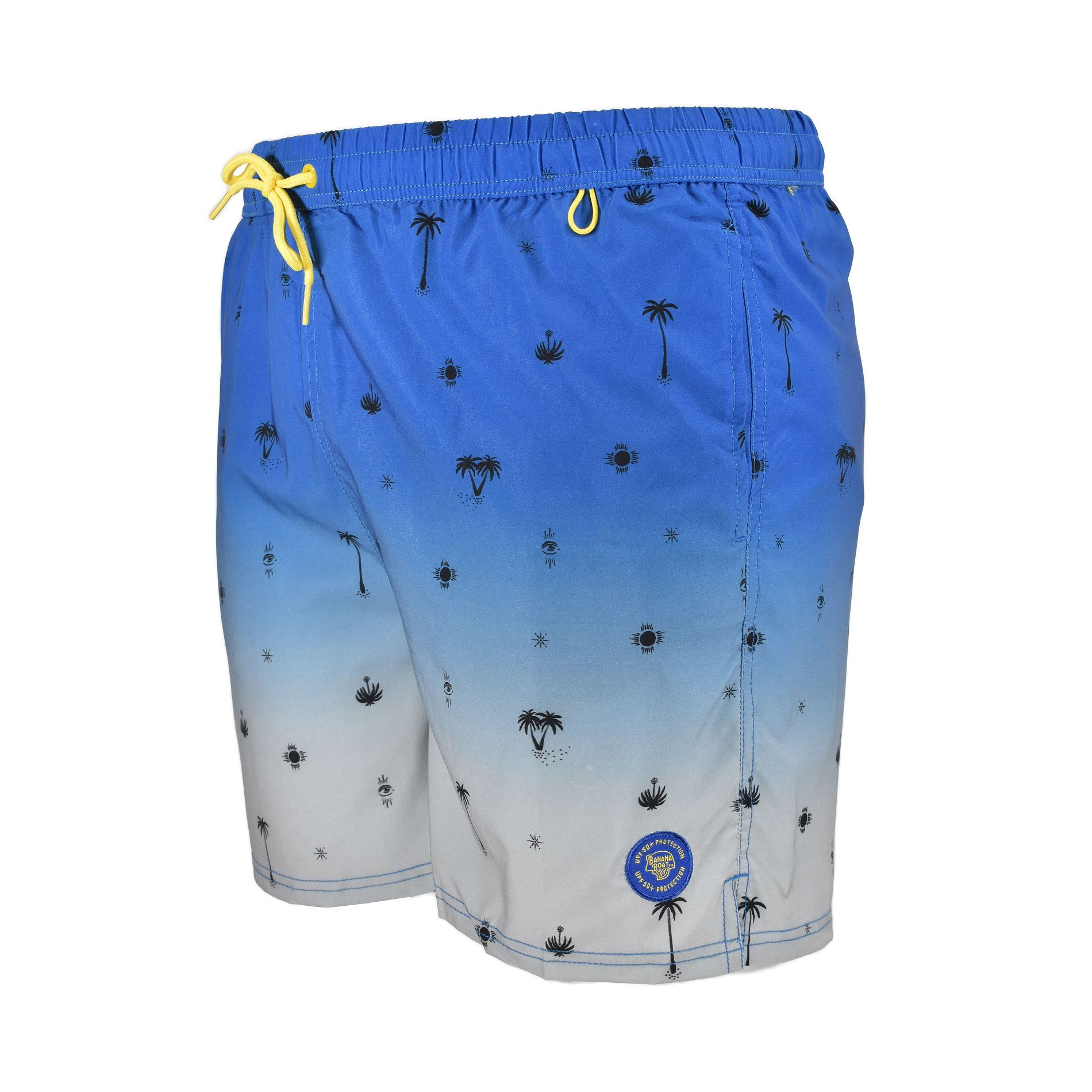 Banana Boat UPF50+ Men's Swimsuit 4-Way Stretch | Paddles Navy or Teal