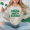 Simply Sage Market Women's Graphic Sweatshirt Pinches Get Stitches - 2 of 3