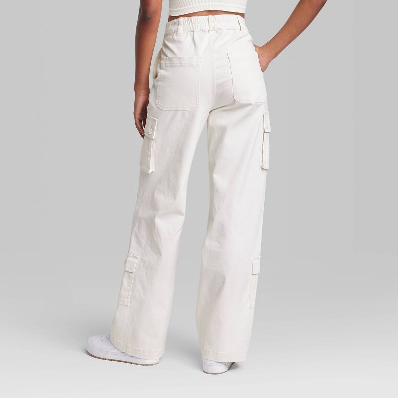 Women's High-Rise Cargo Utility Pants - Wild Fable™, 4 of 11