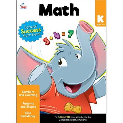 Math Workbook, Grade K - (Paperback)