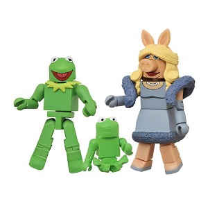Diamond Comic Distributors, Inc. Muppets Minimates Series 1 2-Pack: Kermit & Miss Piggy - 1 of 4
