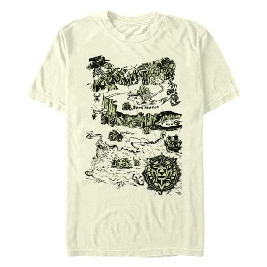 Men's Nintendo The Greenish Map T-Shirt - 1 of 4