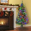 National Tree Company 5 ft Fiber Optic Evergreen Tree with LED Lights - 2 of 4