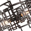CWI Lighting Litani 3 Light Down Chandelier With Brown Finish - 4 of 4