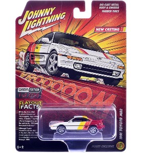 1991 Toyota MR2 White with Stripes 