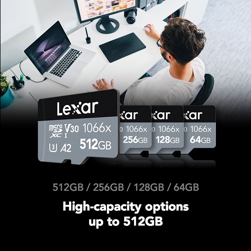 Lexar® Professional SILVER Series 1066x microSDXC™ UHS-I Card, 5 of 11