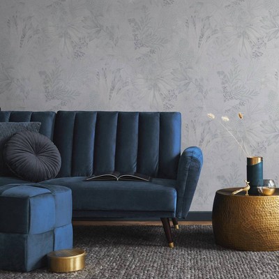 Tempaper Coniferous Floral Silk Non-Pasted Wallpaper Roll