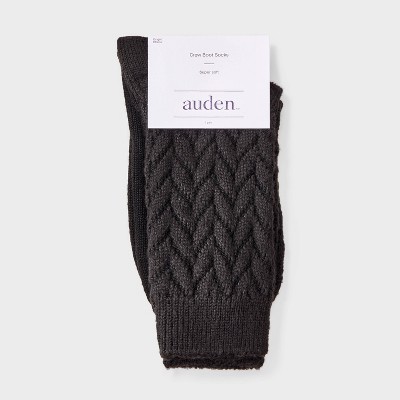 Women's Braided Texture Super Soft Crew Boot Socks - Auden' - image 2