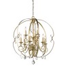 Golden Lighting Ella 2 Tier - 9 Light Chandelier - 4 of 4
