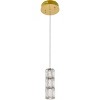 Elegant Lighting Polaris LED Gold Pendant with Clear Royal Cut Crystal - 4 of 4