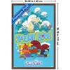 Trends International Smurfs (2025) - Smurf Love Framed Wall Poster Prints - 3 of 4