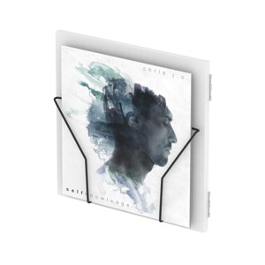 Glorious Record Box Display Door White - 1 of 4