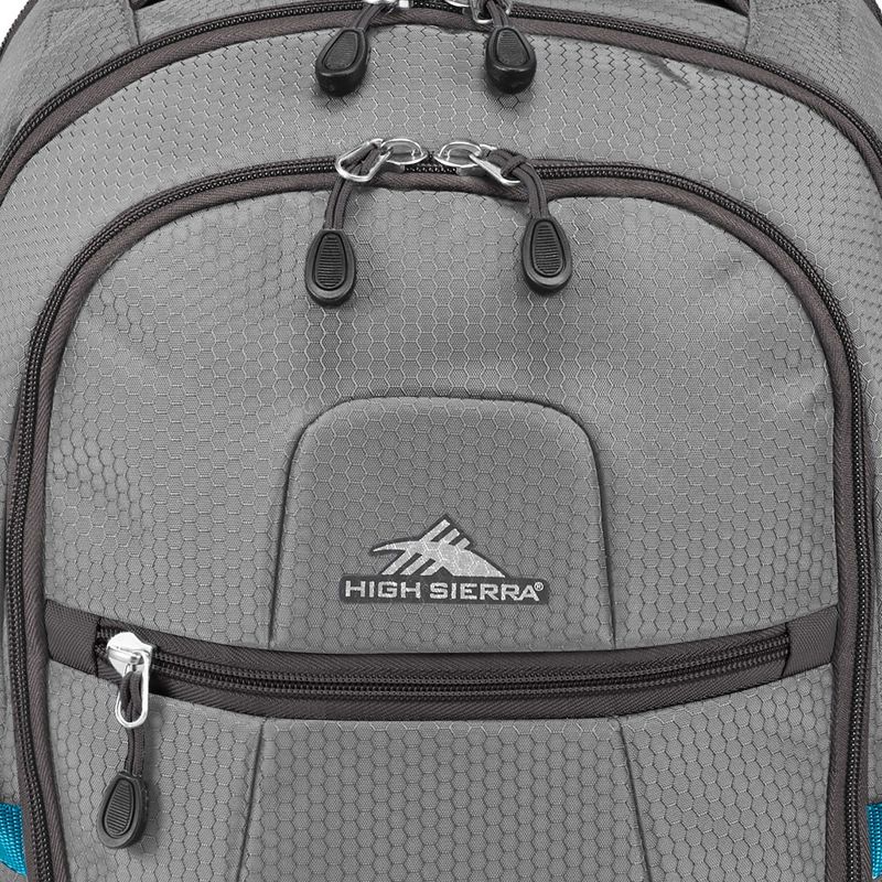 High Sierra Fairlead Computer Laptop Travel Backpack with Zipper Closure, 4 of 7