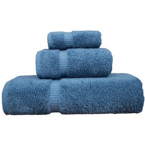 BC BARE COTTON Luxury Hotel & Spa Quality Collection, Quick Dry 100% Turkish Cotton, 750+ GSM, Bath Towel, Hand Towel, Washcloths - 3 Piece - 1 of 1