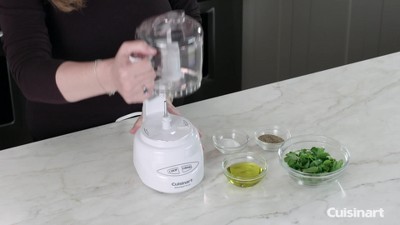 Cuisinart Mini-Prep Plus 3-Cup Food Chopper, Brushed Chrome
