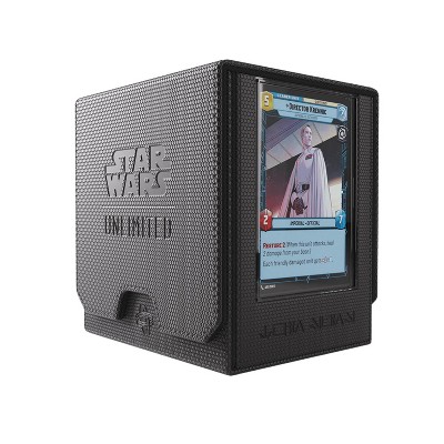 Gamegenic Star Wars Unlimited Twin Suns DECK POD - Premium Deck Box with UV-Protected Card Cases, Holds 100 Double-Sleeved Cards, Designed for the