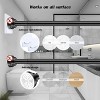 LunaLulinlk 32" to 84" Adjustable Shower Curtain Rod, Stainless Steel No Drilling | Anti-Slip - 4 of 4