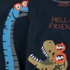 MyKids-Usa Baby Boy Dinosaur Print Round Collar Short-Sleeved Tee Shirt In Summer - 3 of 4