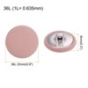 Unique Bargains Metal Shank Round Cloth Covered DIY Sewing Buttons 20 Pcs - 2 of 4