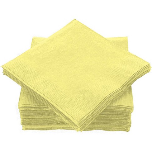 Amcrate amcrate paper dinner plates yellow, 8 1/2 inches paper