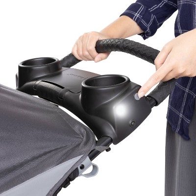 Dash Blue Steel Frame All-Terrain Jogger Travel System
