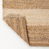 JONATHAN Y Jayden Rustic Farmhouse Woven Jute Stripe Indoor Area Rug - 4 of 4