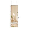 VECELO Mirrored Jewelry Cabinet Wall, Door Mounted Jewelry Organizer with LED Lights and Lockable Full Length Mirror, White - 2 of 4