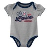 NCAA Arizona Wildcats Infant Girls' 3pk Bodysuit - image 3 of 4