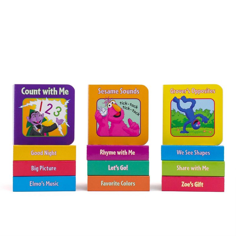 Sesame Street My First Library 12 Board Book Block Set - by Phoenix (Hardcover), 3 of 7