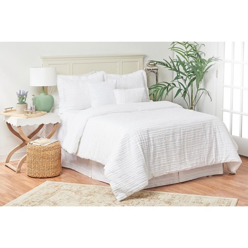 Target white hot sale comforter