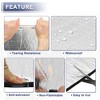 Unique Bargains 1 Set 394mil 10mm 10.76sqft Car Sound Deadening Mat 39.37"x39.37" - 4 of 4