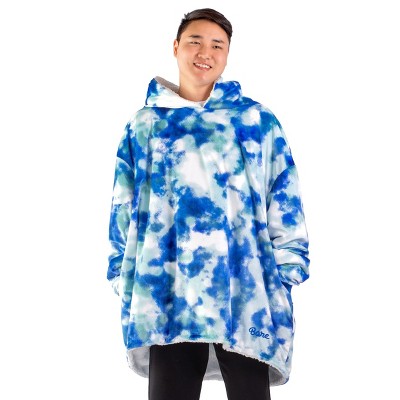 The Bare Homey - Adult Wearable Blanket - Fleece Side Pockets