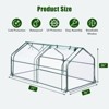 Mini Greenhouse for Outdoor,Portable Greenhouse  Outdoor Garden w/ Roll-up Zipper Door,Waterproof & UV Protected Green House for Garden Patio Backyard - 2 of 4