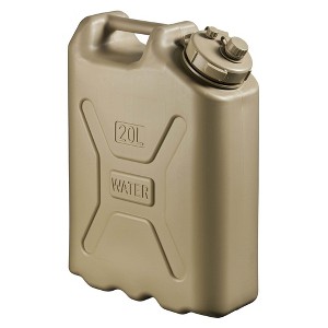 Scepter BPA Durable 5 Gallon Portable Military Water Storage Container for Camping, Outdoors and Emergency Management - 1 of 4